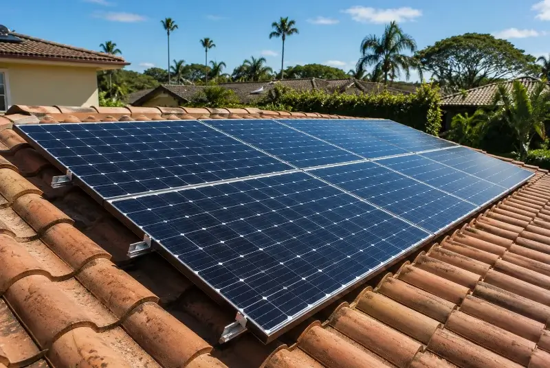 Installation de panneaux solaires à Chaniers